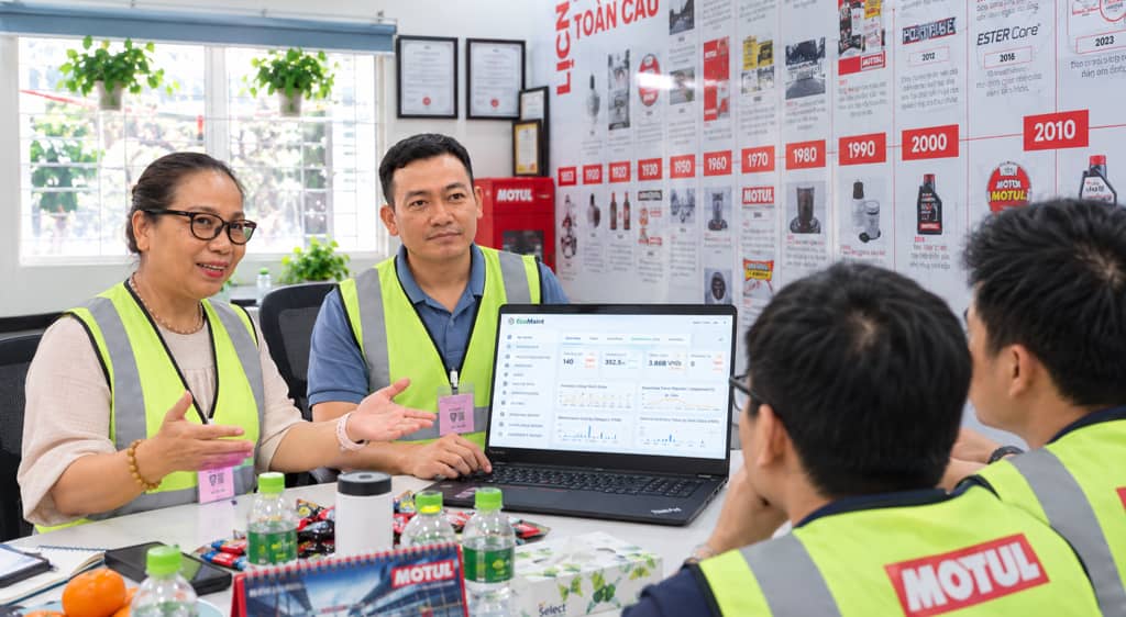 Vietsoft làm việc tại nhà máy của Vilube