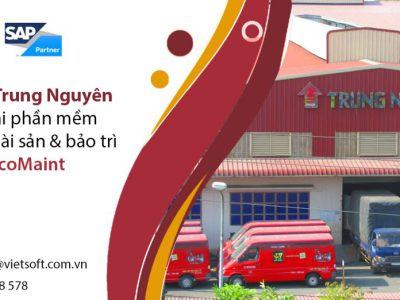 Trung Nguyên triển khai phần mềm quản lý tài sản & bảo trì